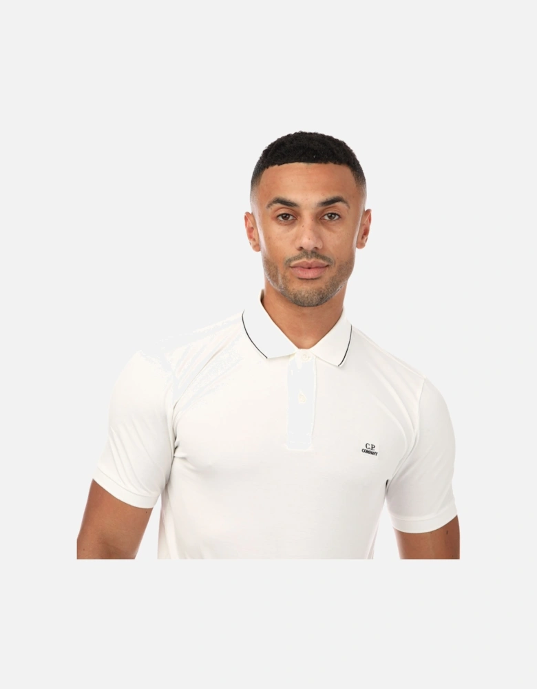 Mens Stretch Piquet Polo Shirt