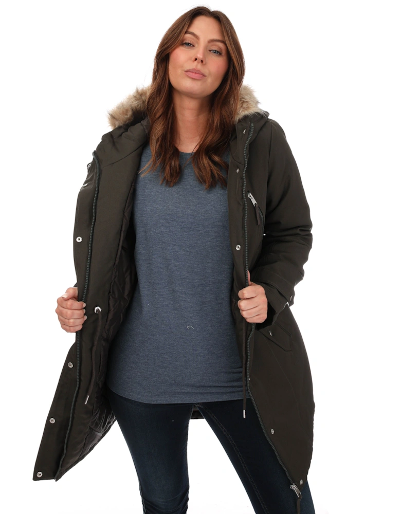 Womens Track Parka Jacket