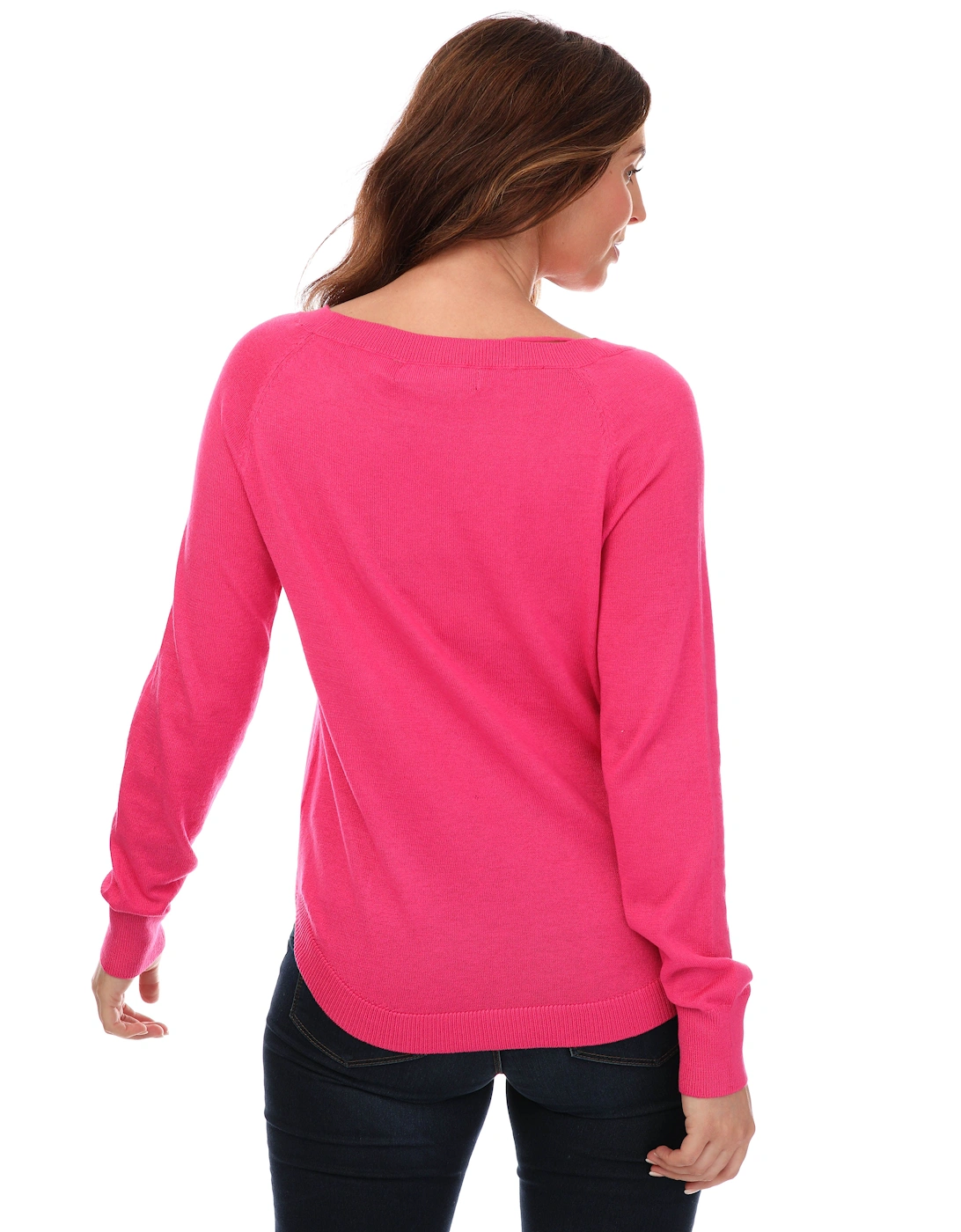 Womens Safir Boat Neck Jumper