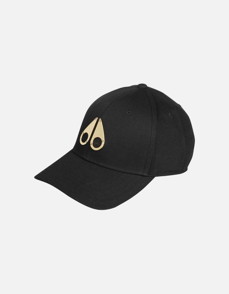 Cotton Metal Icon Logo Black/Gold Cap