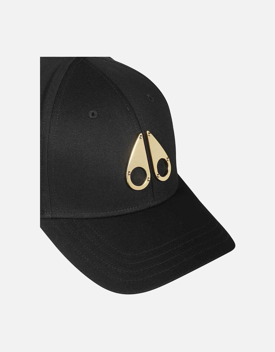 Cotton Metal Icon Logo Black/Gold Cap