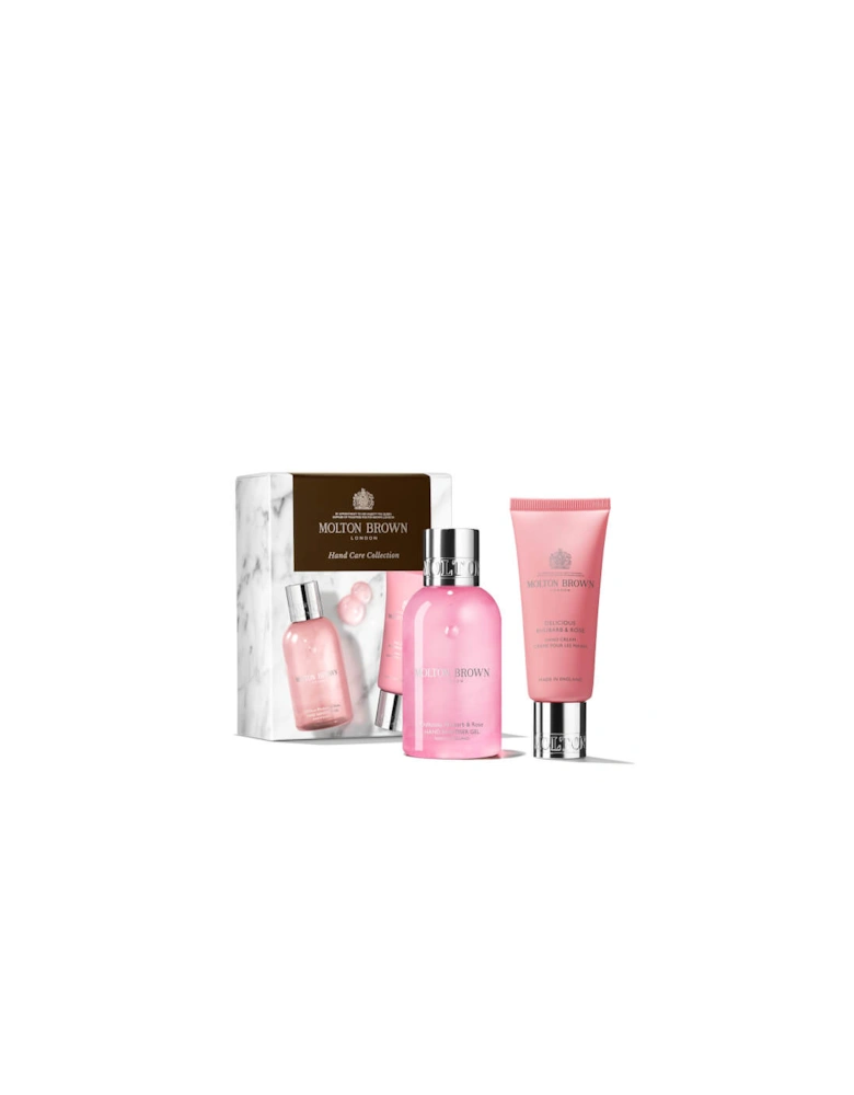 Delicious Rhubarb and Rose Hand Care Collection (Worth £22.00)