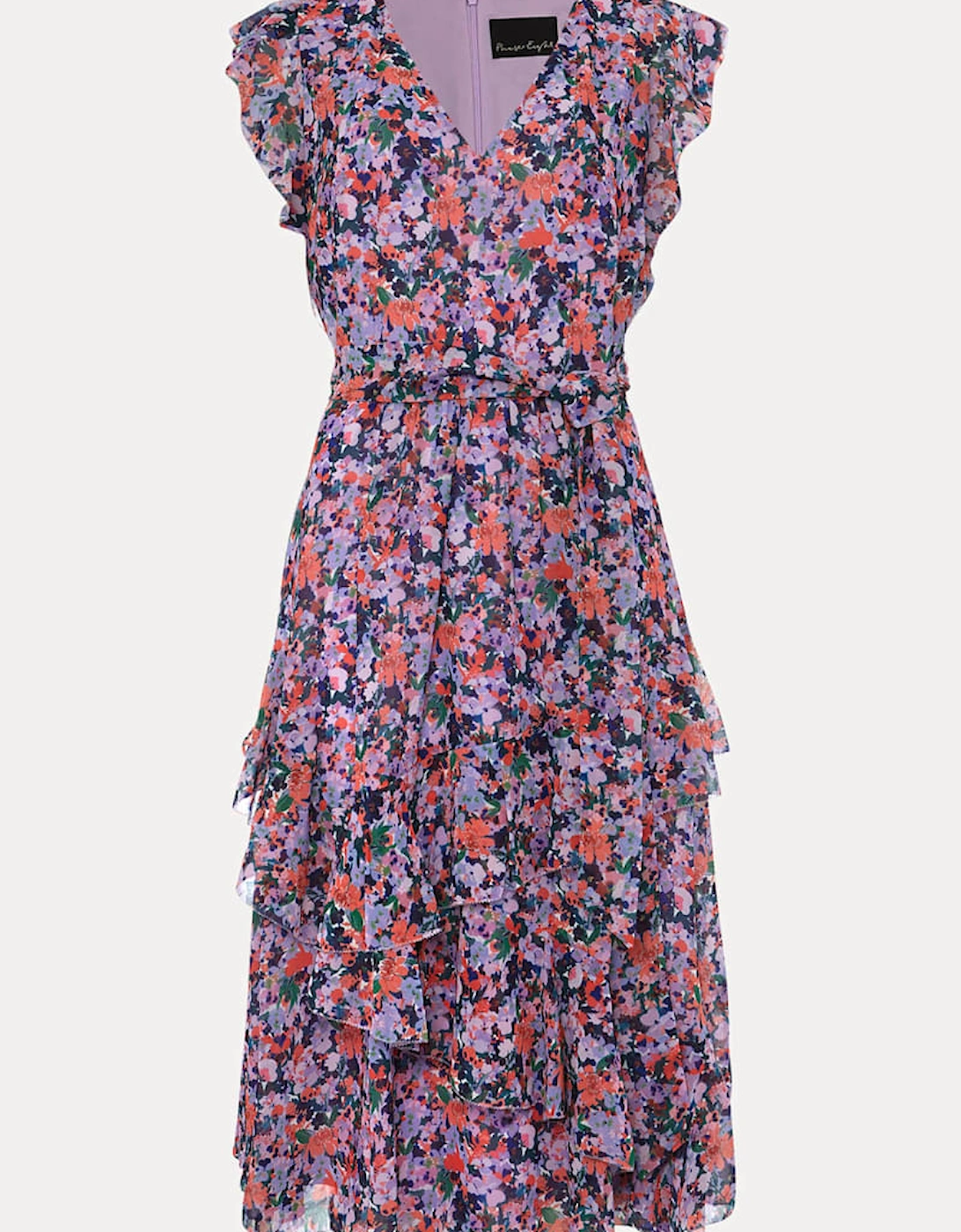 Breesha Floral Midi Dress