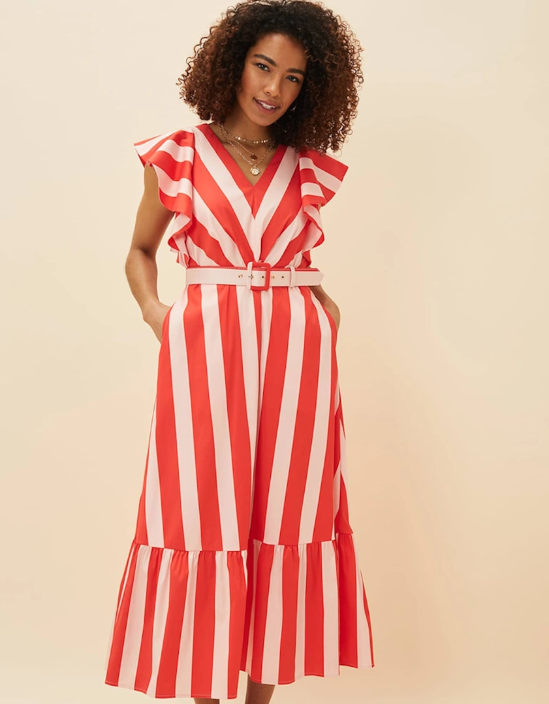 Lottie Stripe Maxi Dress