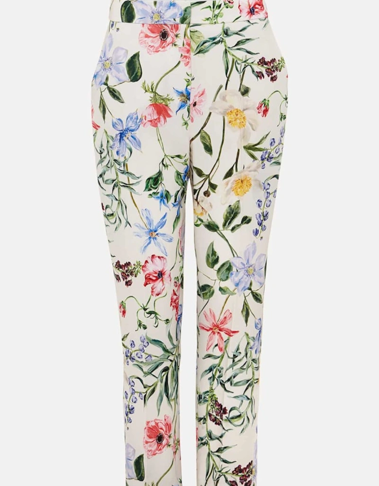 Ulrica Floral Cigarette Trousers