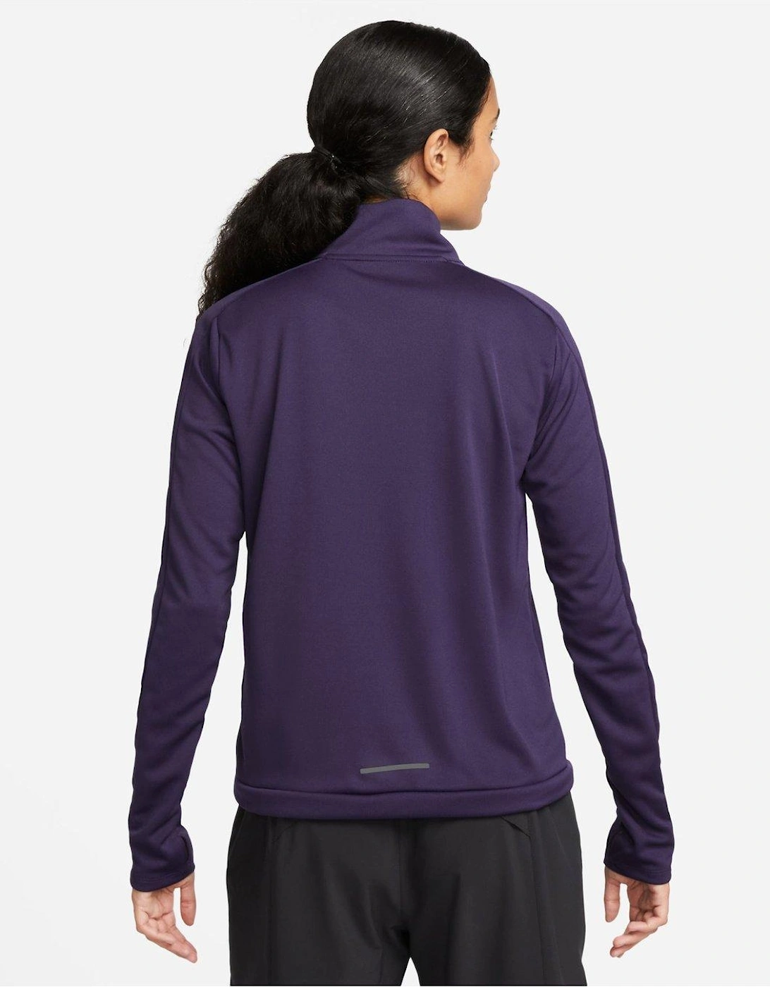 Dri-FIT Pacer Women's 1/4-Zip Pullover Top - Purple