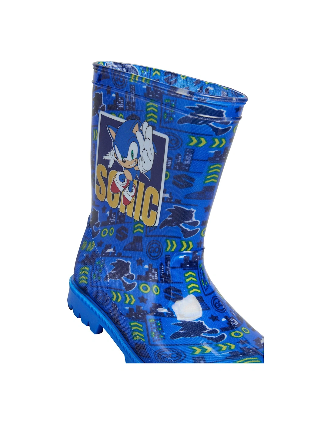 All Over Print Wellies - Blue