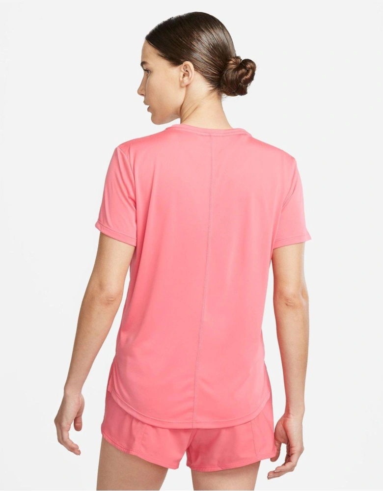 Women's One Dri Fit Running T-Shirt - Pink