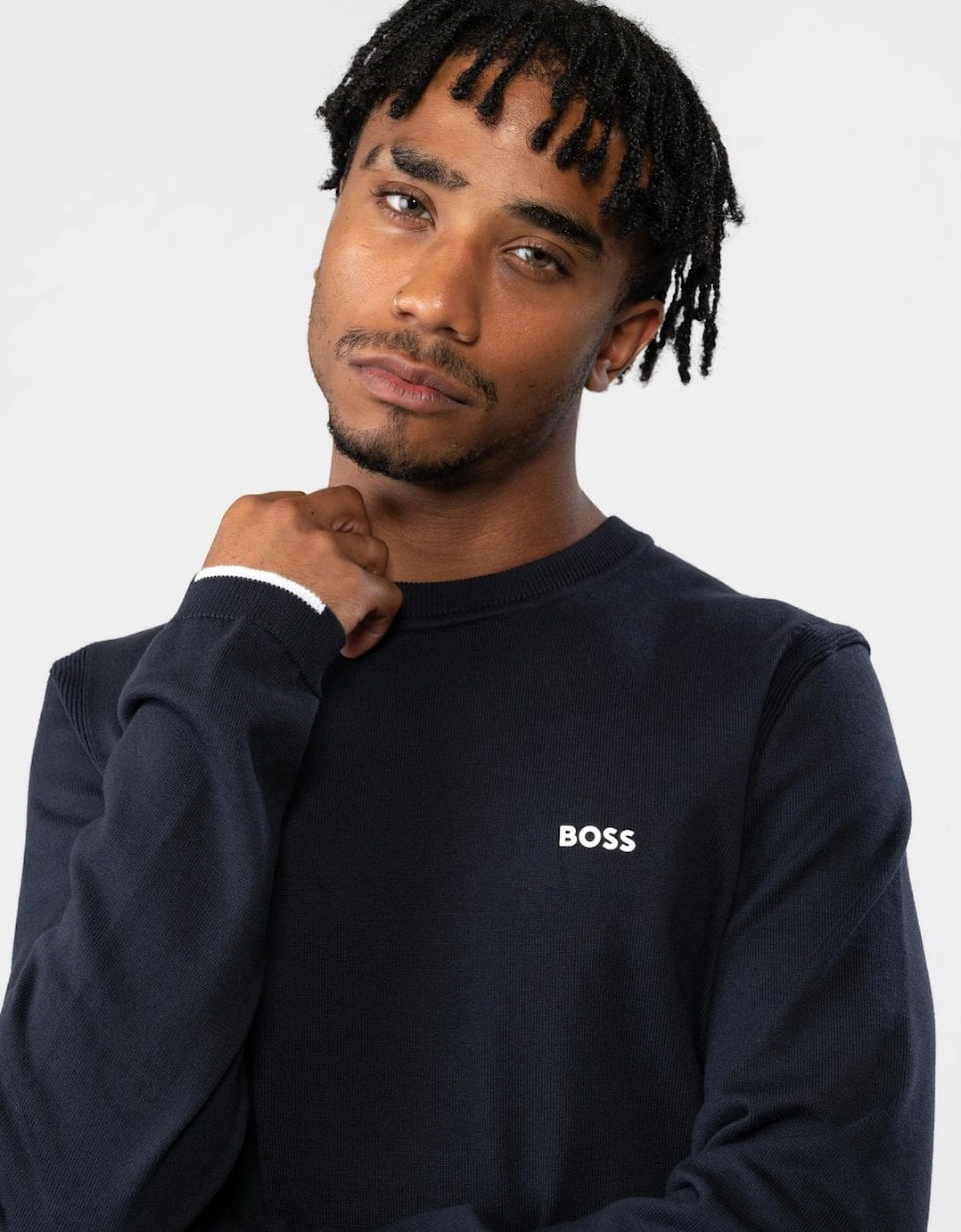 BOSS Green Ever-X Crew Neck Mens Jumper