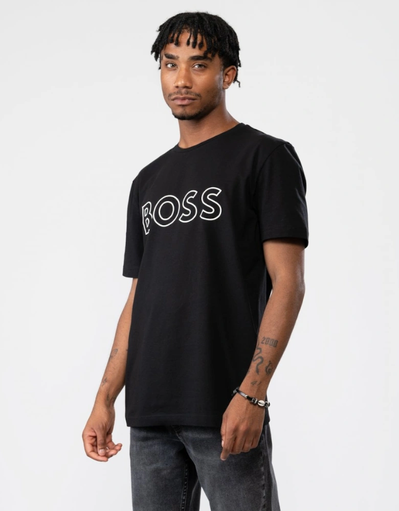 BOSS Green 2 Pack Mens Outline Logo T-Shirt