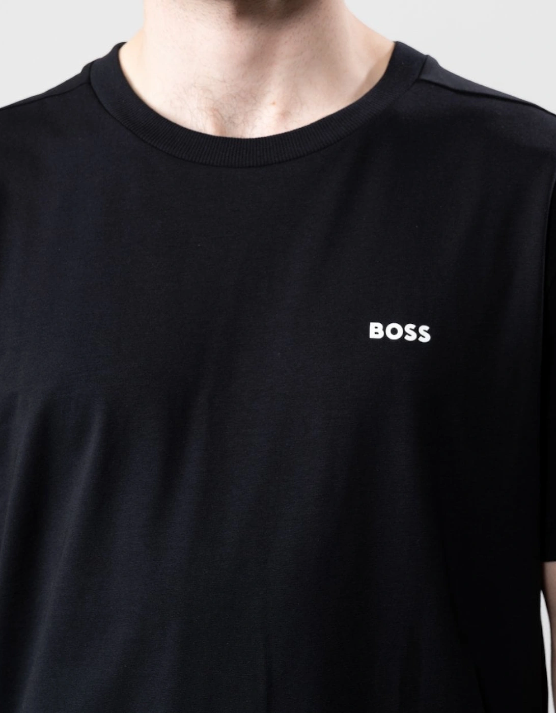 BOSS Athleisure Mens Crew Neck Small Logo T-Shirt