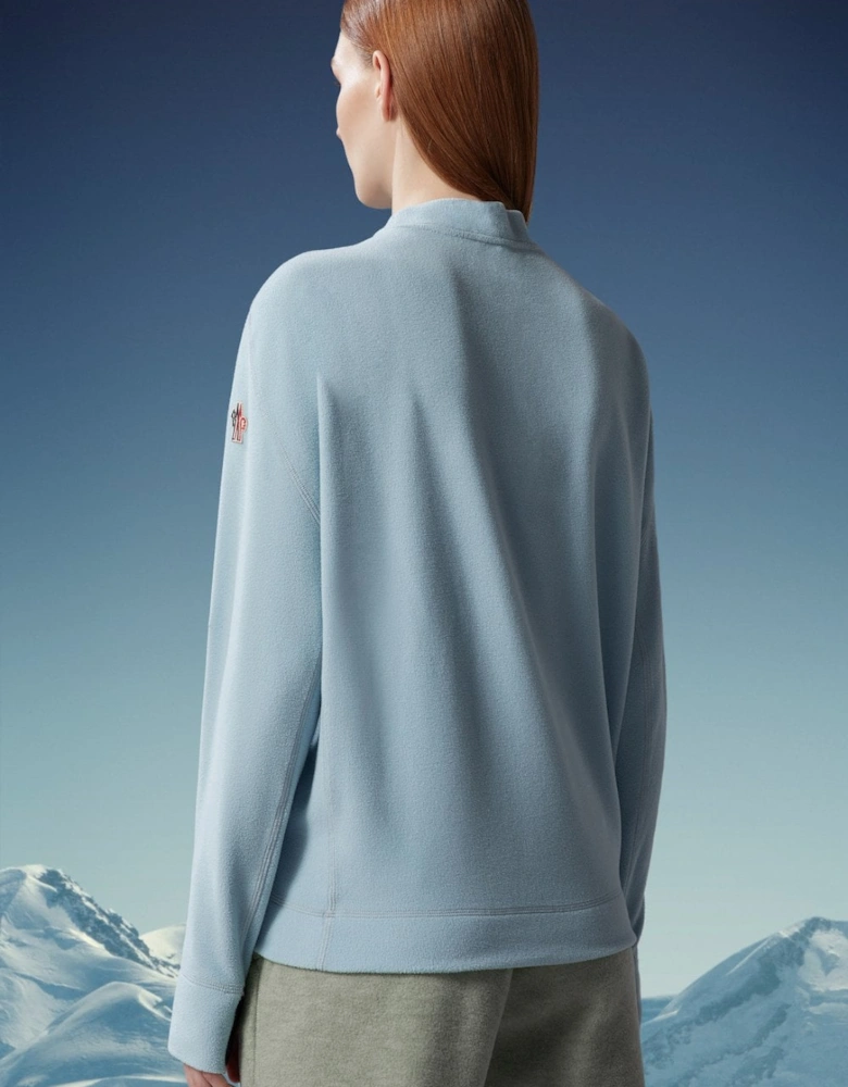 Womens Branded Sweatshirt Blue