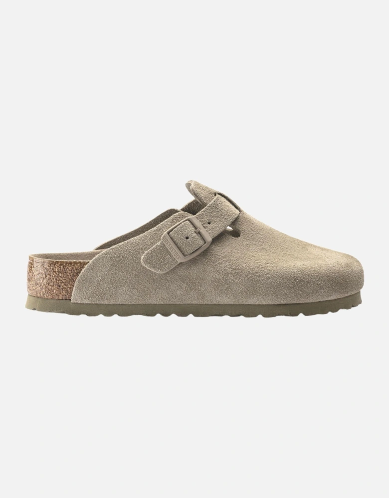 Boston Suede Leather - Faded Khaki