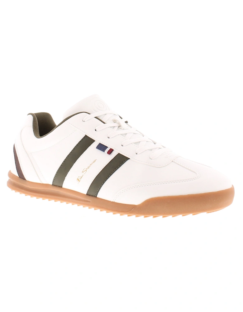 Mens Trainers Keeler white UK Size