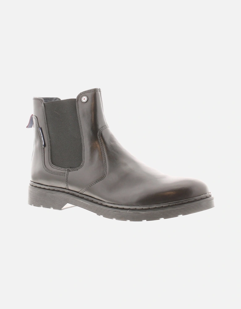 Mens Boots Smart Hampshire Leather black UK Size