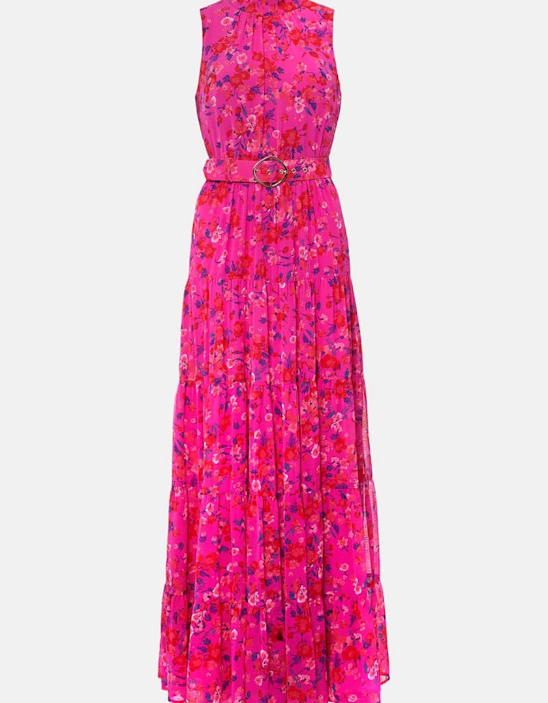 Kara Floral Tiered Maxi Dress