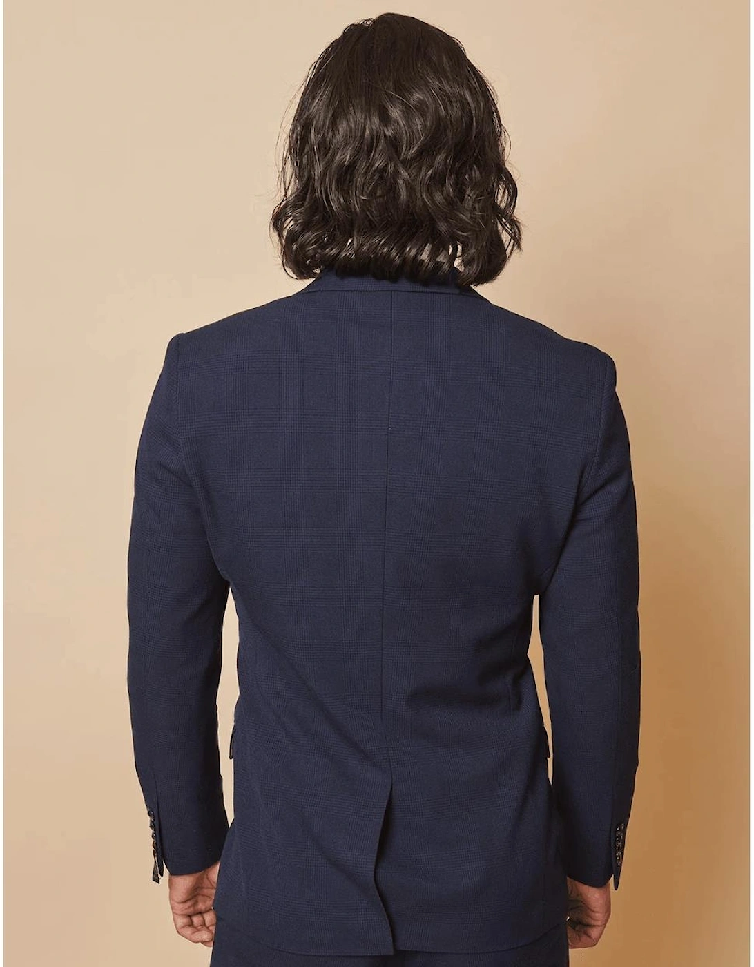 Navy Bromley Double Breast Blazer