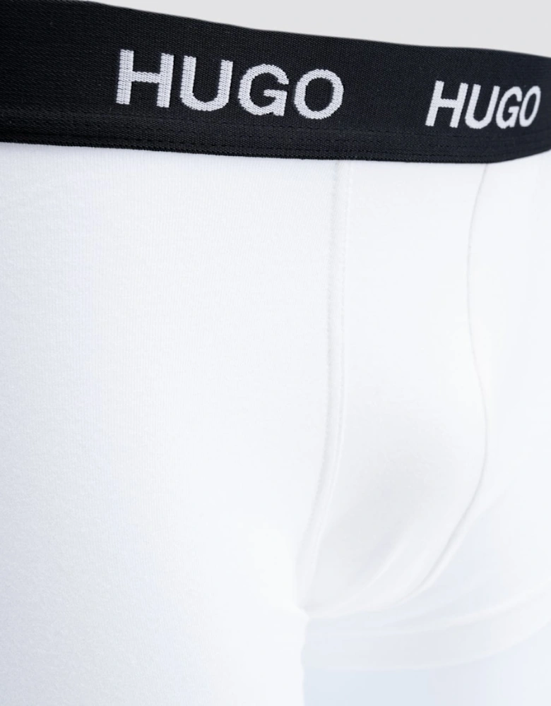 HUGO Three Pack Stretch-Jersey Mens Trunks