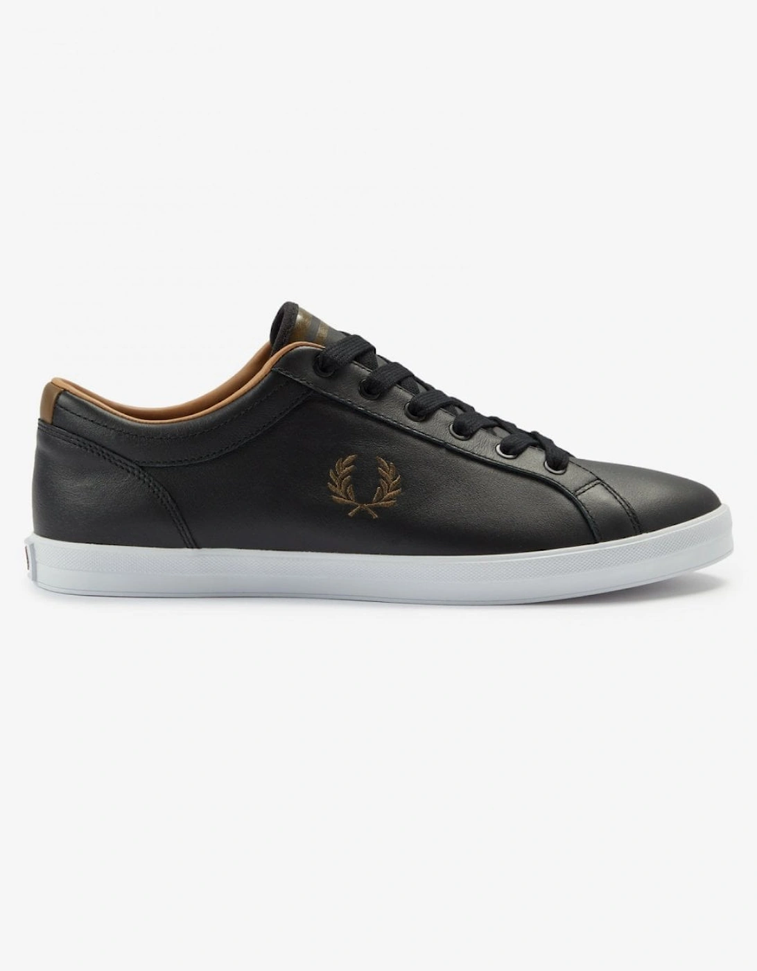 Mens Baseline Leather Trainers, 7 of 6