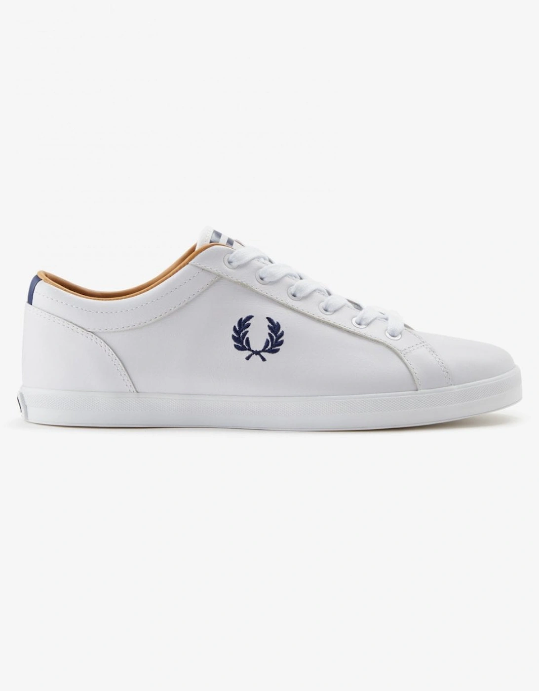 Mens Baseline Leather Trainers, 7 of 6