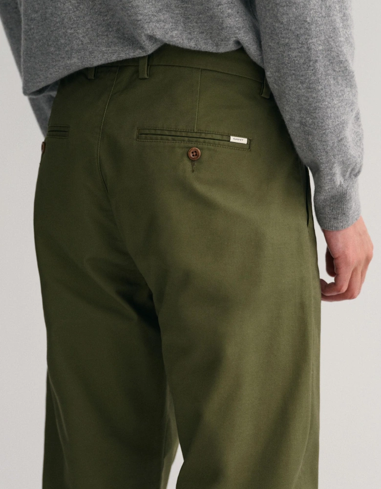 Mens Regular Fit Tech Prep Chinos