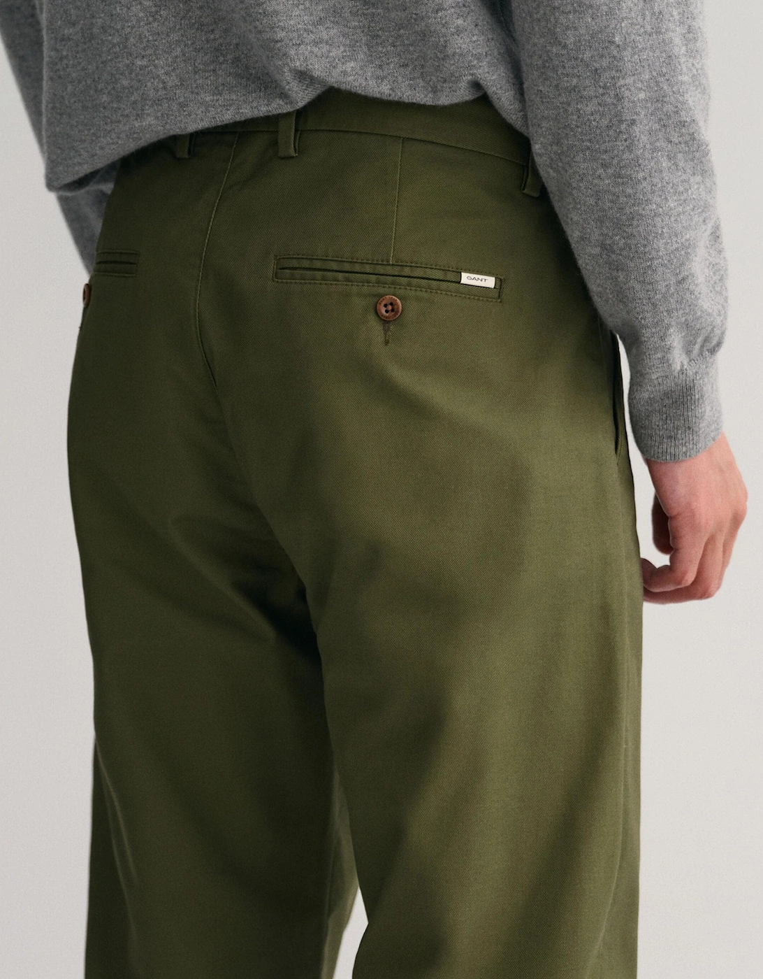 Mens Regular Fit Tech Prep Chinos