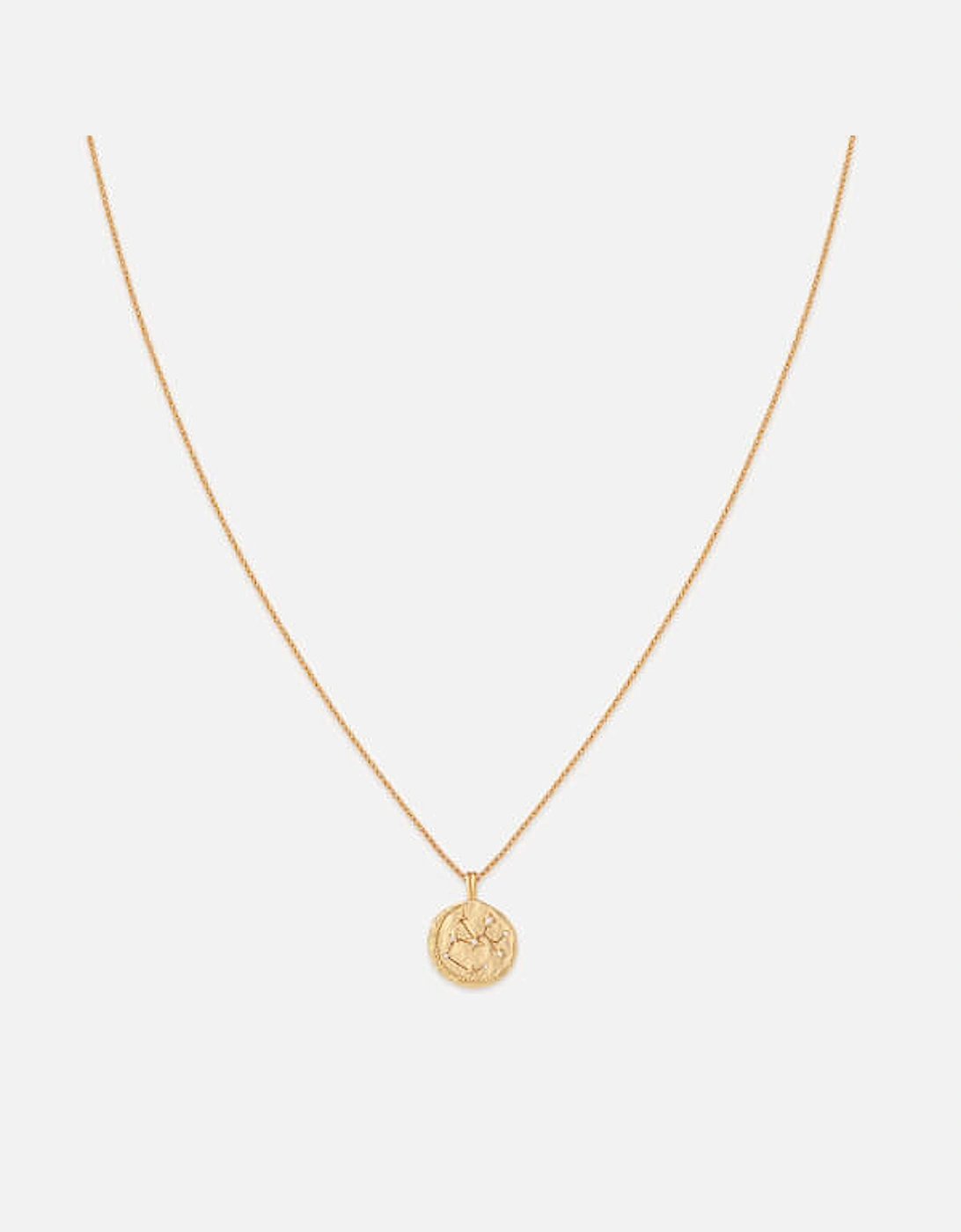 Sagittarius Zodiac 18-Karat Gold-Plated Sterling Silver Necklace, 2 of 1