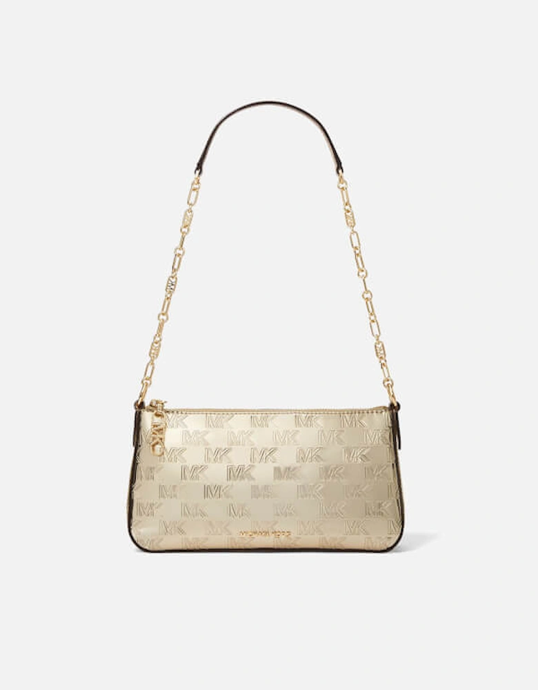 MICHAEL Women's Empire Medium Chain Pouchette Bag - Pale Gold
