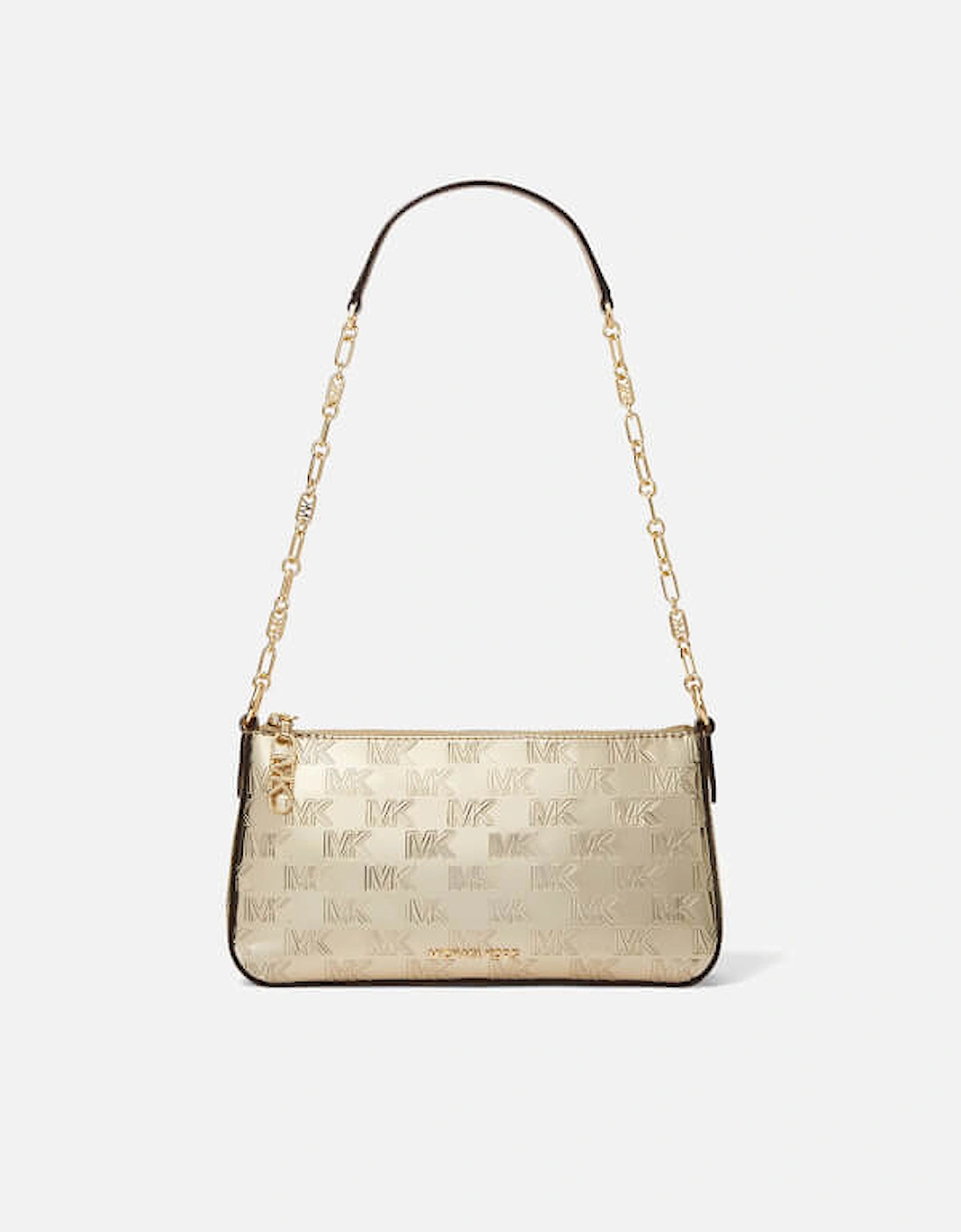 MICHAEL Women's Empire Medium Chain Pouchette Bag - Pale Gold, 2 of 1