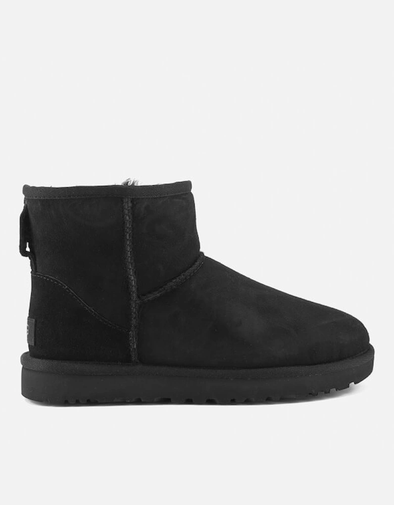 Women's Classic Mini II Sheepskin Boots  - Black