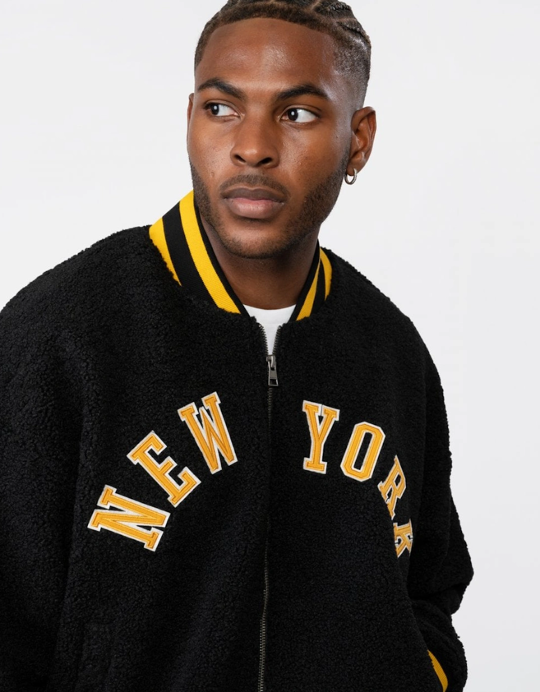 Mens New York Fleece Fullzip