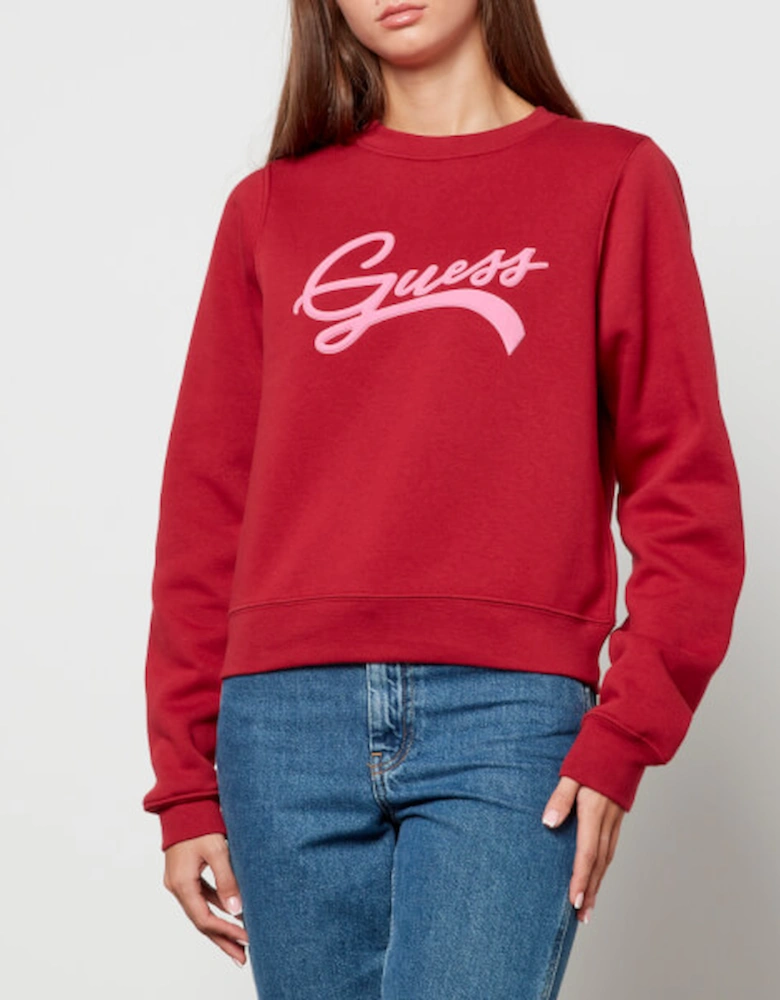 Logo-Appliquéd Fleece-Back Cotton-Blend Jersey Sweatshirt