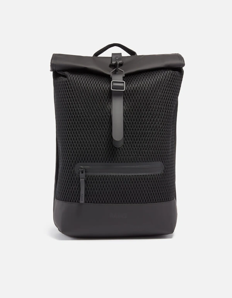 Rolltop Mesh and Matte Shell Rucksack