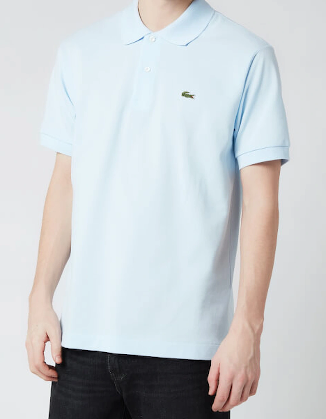 Men's Classic Polo Shirt - Pale Blue, 4 of 3