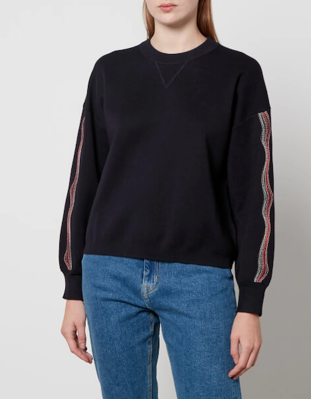 PS Embroidered Cotton-Jersey Sweatshirt, 2 of 1