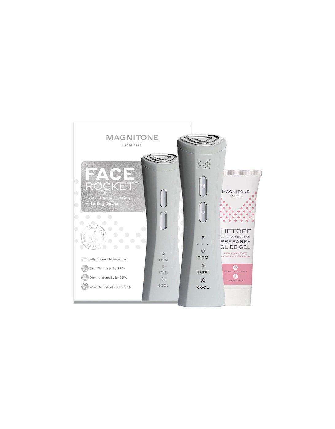 Magnitone FaceRocket 5-in-1 Facial Firming + Toning Device, 2 of 1