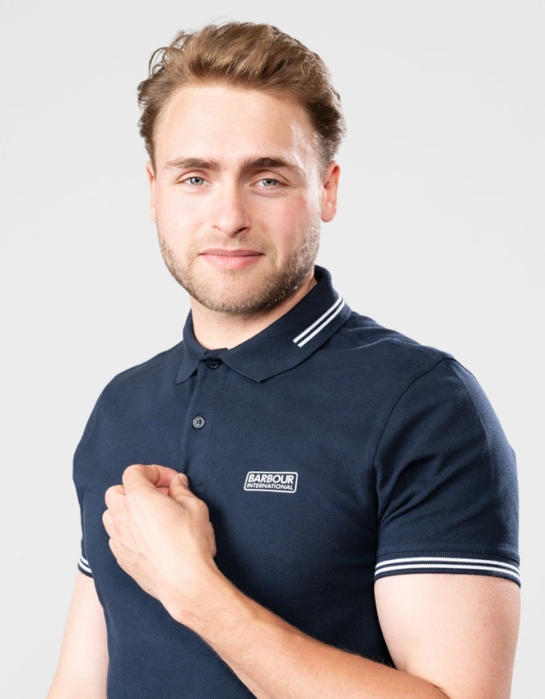 Essential Tipped Mens Polo Shirt