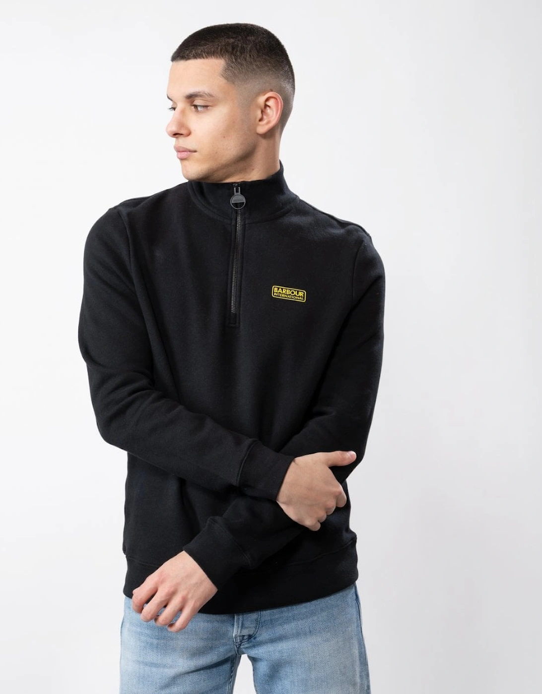 Essential Half-Zip Mens Sweatshirt