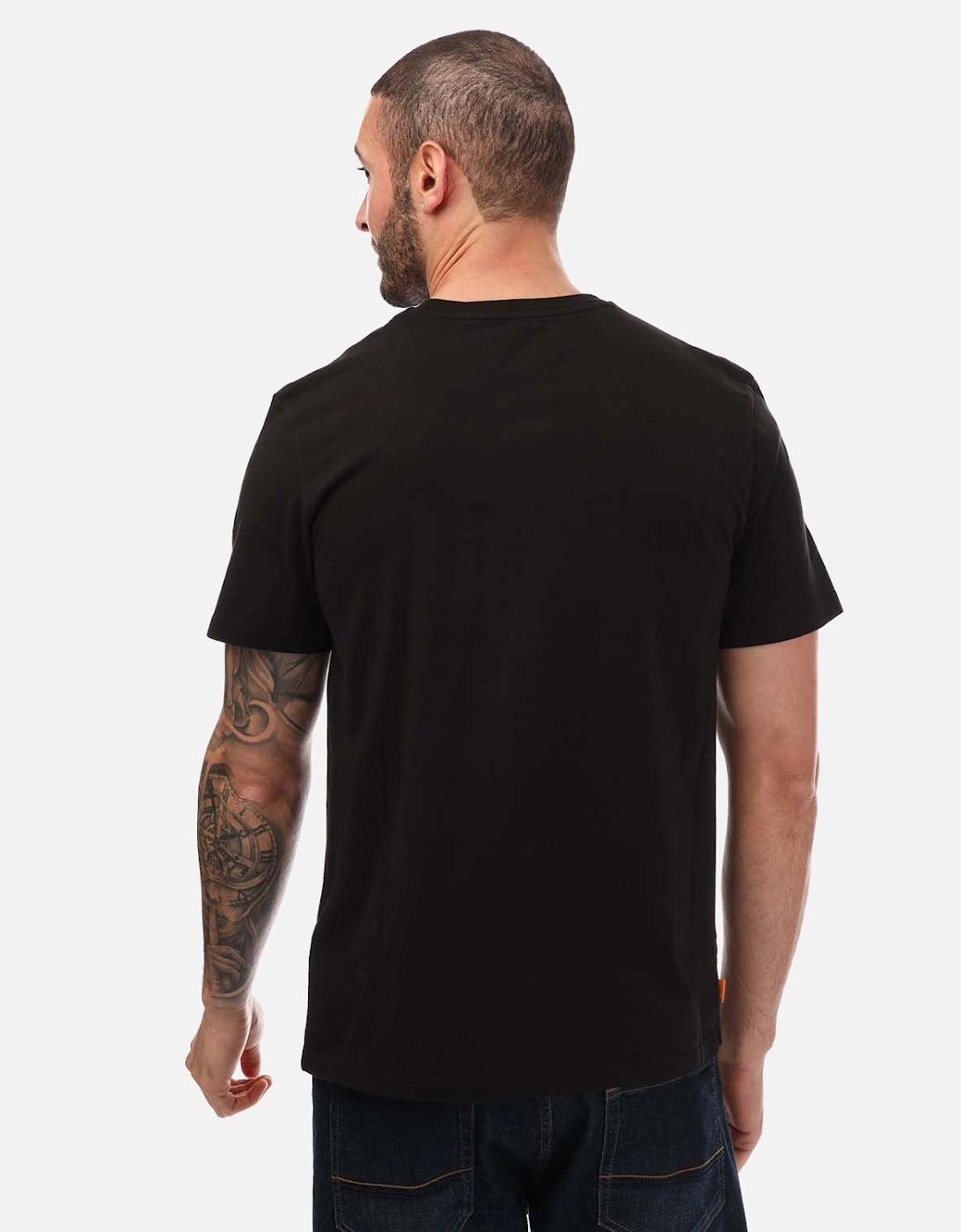 Mens Front Stack Logo T-Shirt