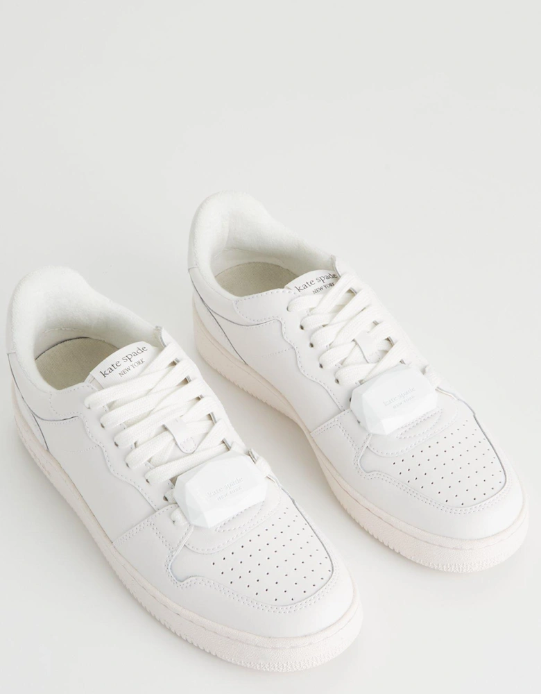 New York Bolt Gem Sneakers - Optic White