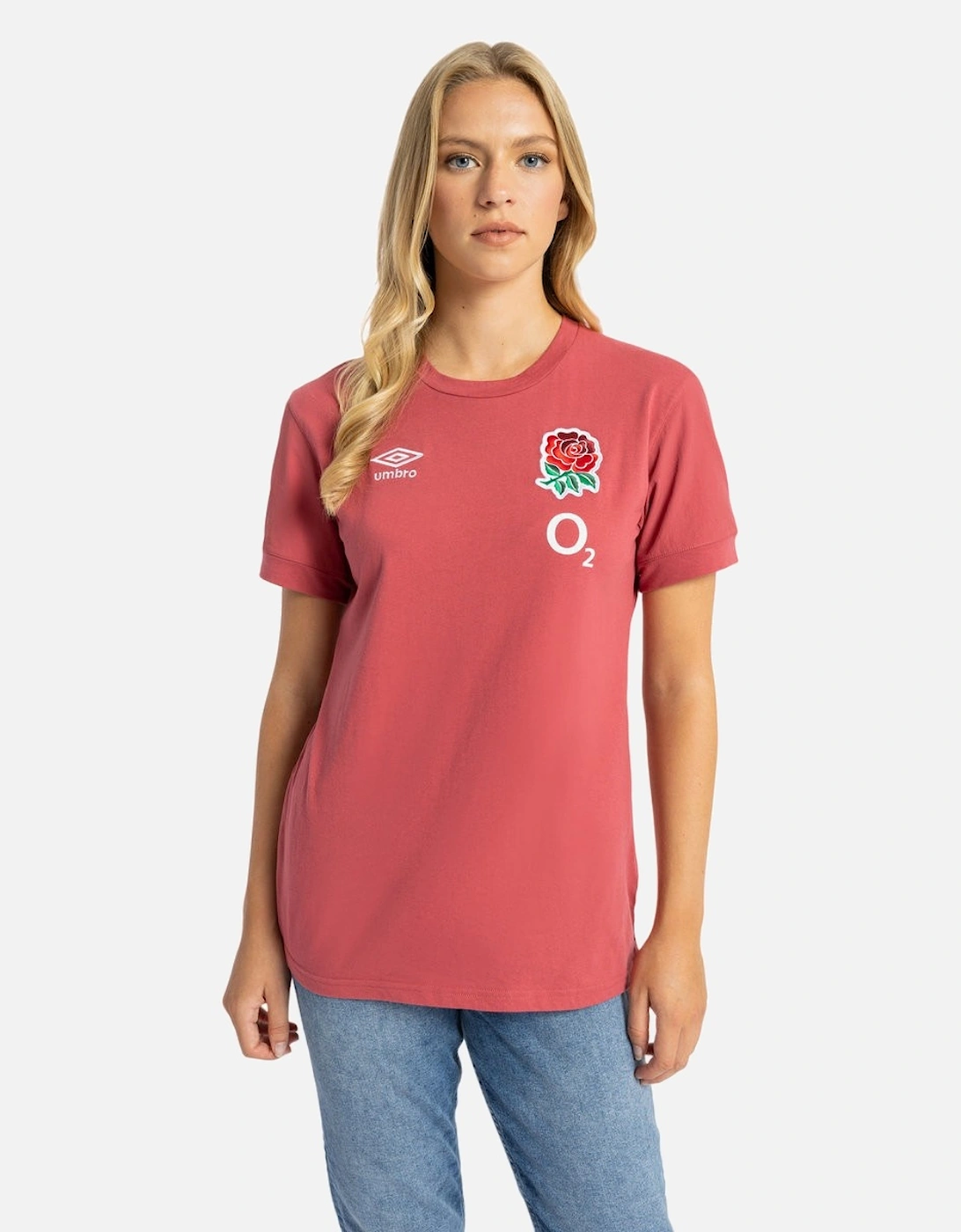 Womens/Ladies 23/24 England Rugby T-Shirt