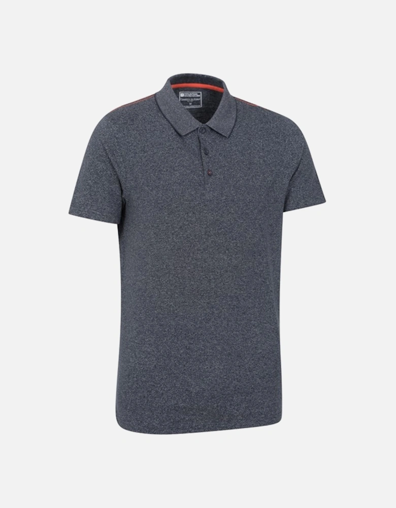 Mens Cordyline Textured Polo Shirt