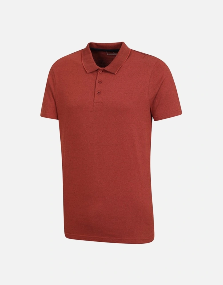 Mens Cordyline Textured Polo Shirt