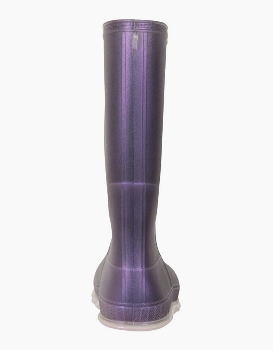 Mountain Warehouse Unisex Purple Childrens/ Plain Wellington Boots - Size: 2 Uk Kids