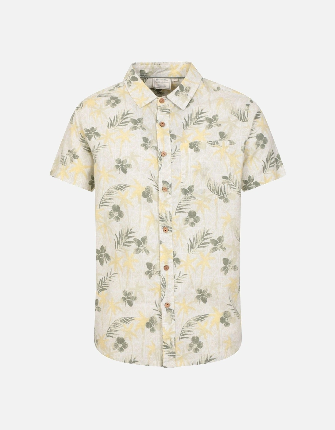Mens Tropical Short-Sleeved Shirt, 6 of 5