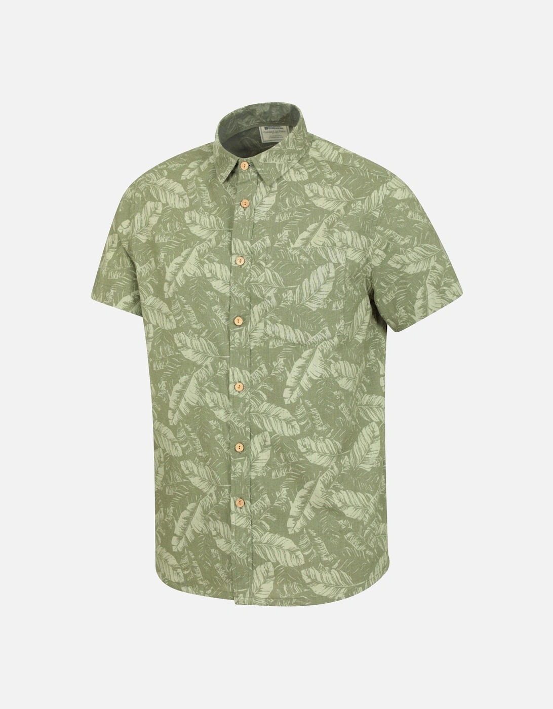 Mens Tropical Short-Sleeved Shirt, 5 of 4