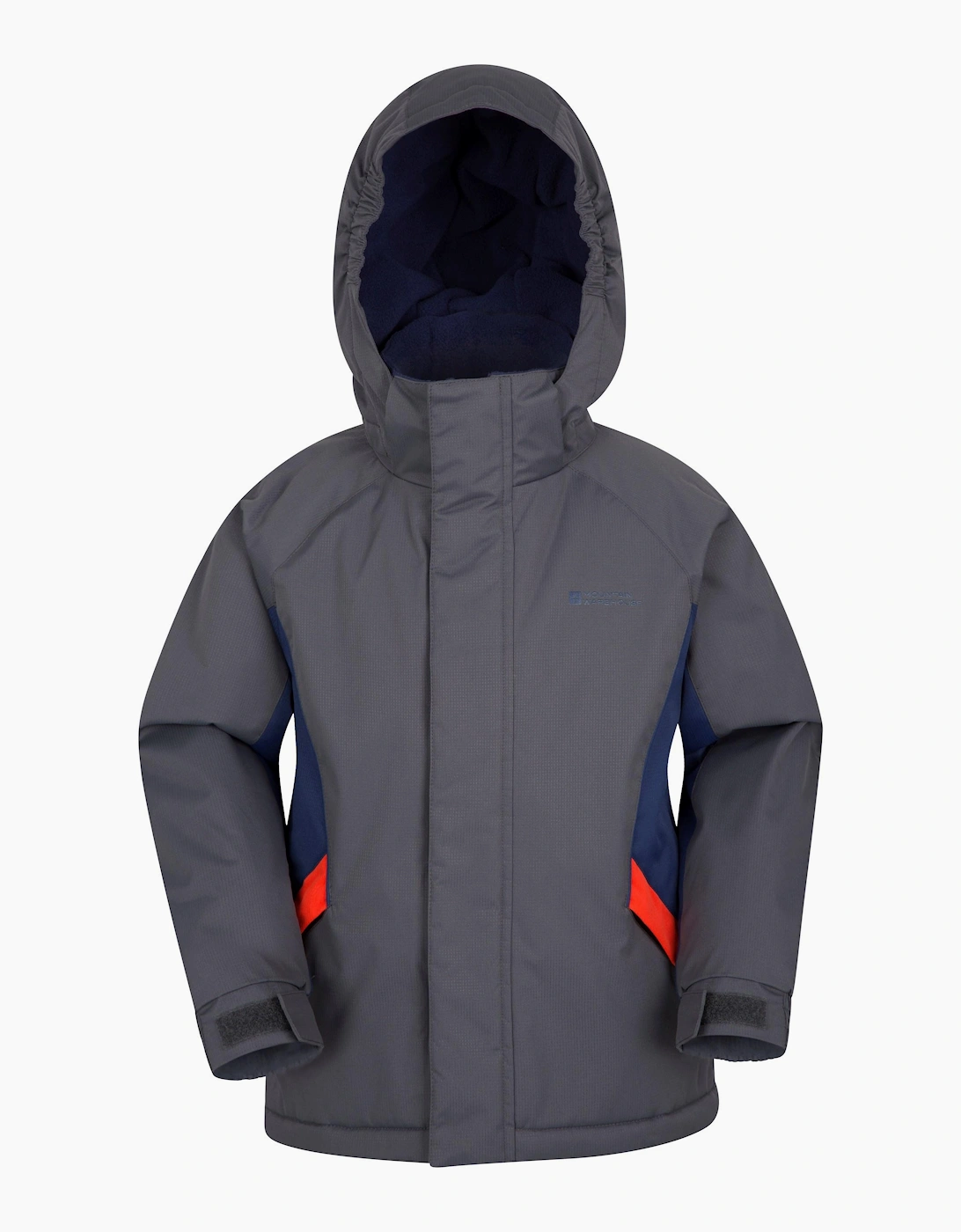 Mountain Warehouse Boys Grey Childrens/ Raptor Snow Ski Jacket - Size 2 Years/3 Years Kids