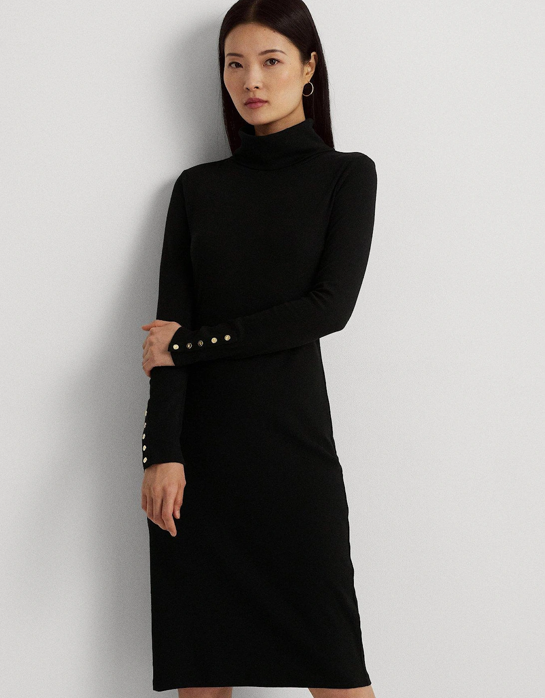 Firlicia-long Sleeve-day Dress - Polo Black, 5 of 4