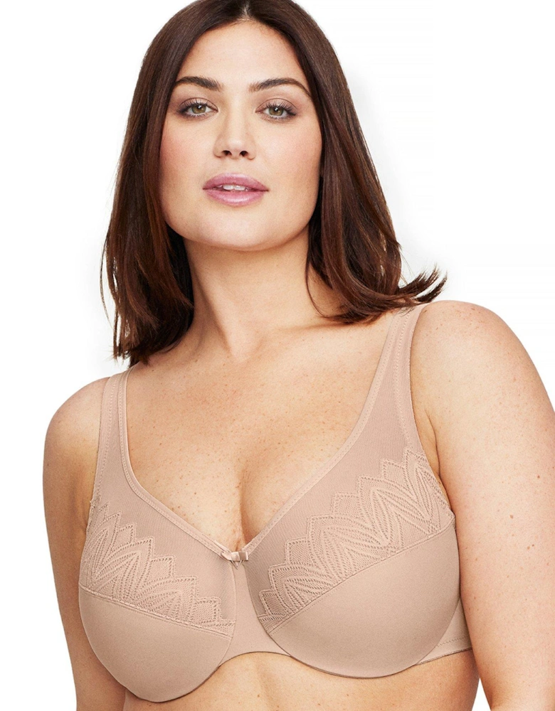 Wonderwire Minimizer Bra - Light Brown