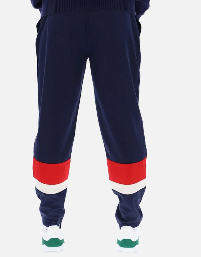 Vintage Andre Pant Colour Blocked Track Pants - Navy